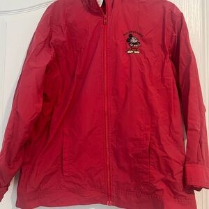 Disney Red Mickey Mouse Raincoat
